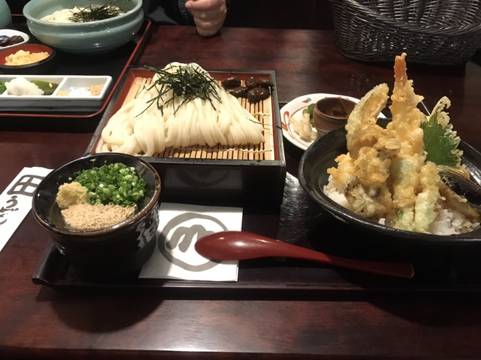 上天丼定食　1280円