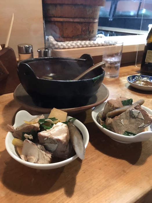 カンパチの煮物