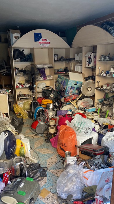 In diesem Laden herrscht „Ordnung“ im Chaos