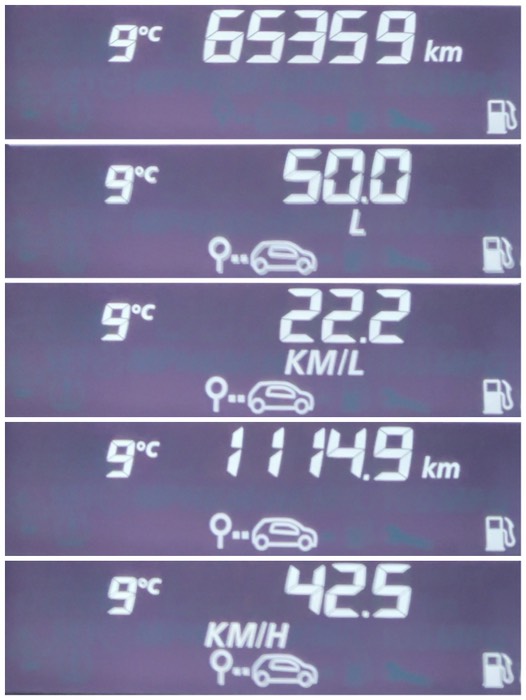 3日目までのデータ