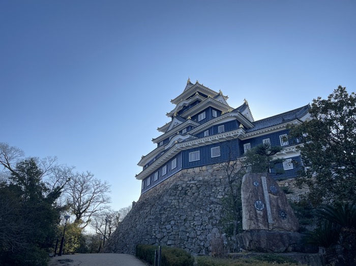 岡山城天守