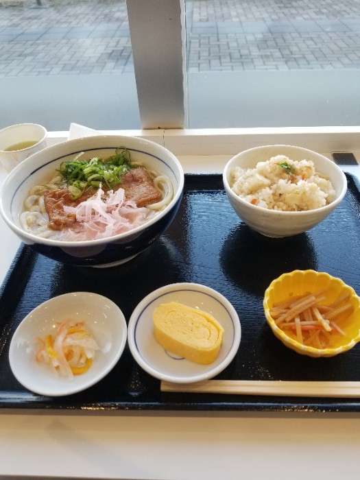 鯛めしじゃこ天うどん定食