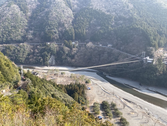 谷瀬の吊り橋⑤