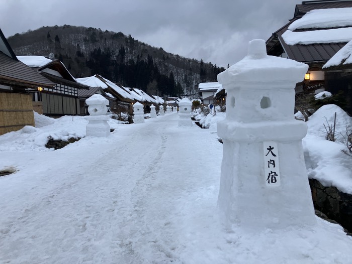 大内宿メインストリート