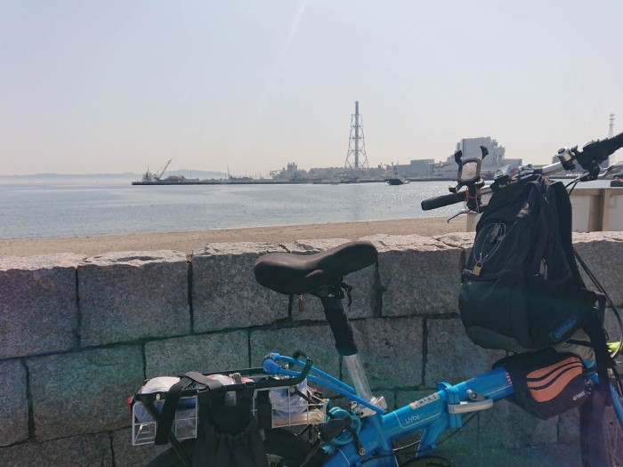 久里浜海岸 ゴール