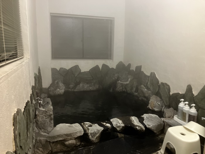 三箇所のうちの1つ岩風呂