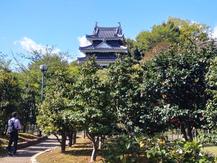 西尾城 天守閣跡