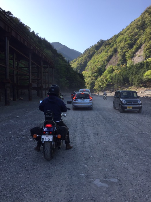 国道168号通行止め迂回路