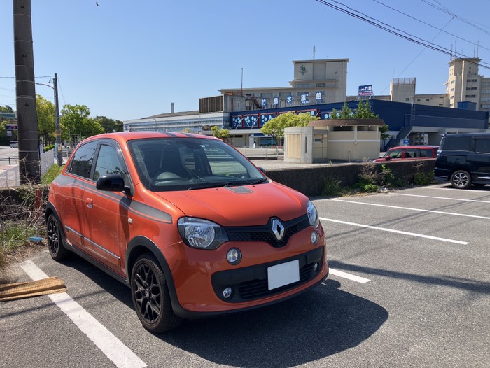 竹島水族館到着