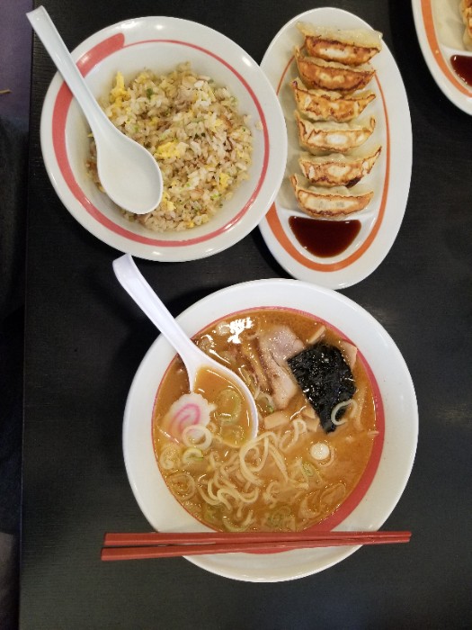 味噌ラーメン半チャーハンセット