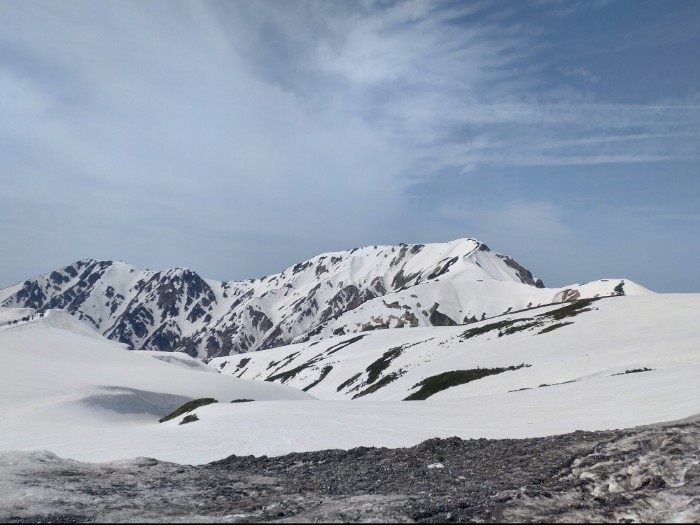 アルプス広場にて