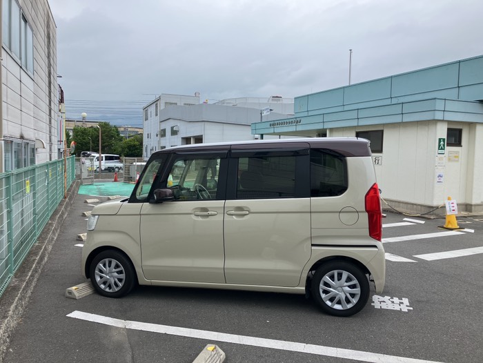 軽自動車検査協会山口事務所到着