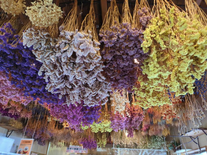 フローラルハウスポプリ 天井