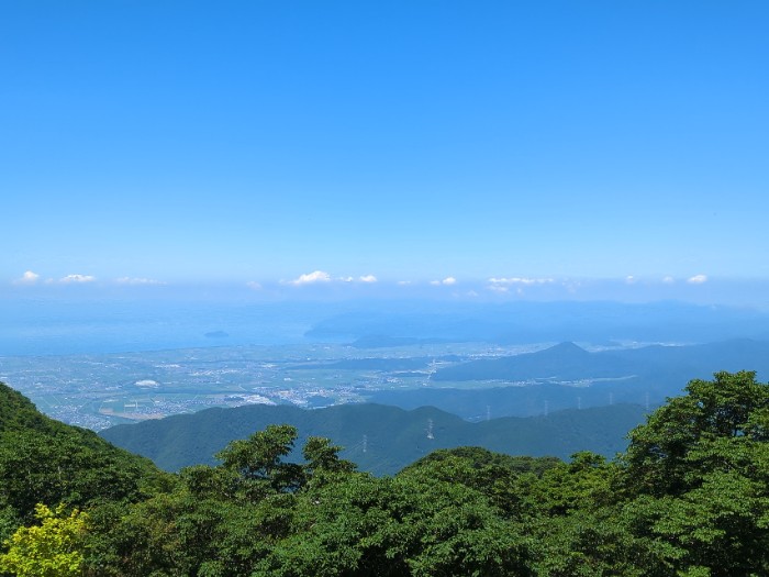 琵琶湖 伊吹山駐車場より