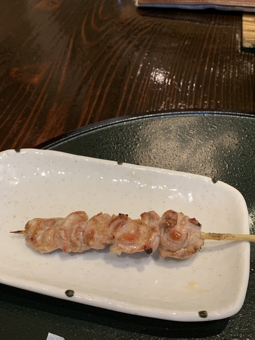 比内鶏えんがわ串