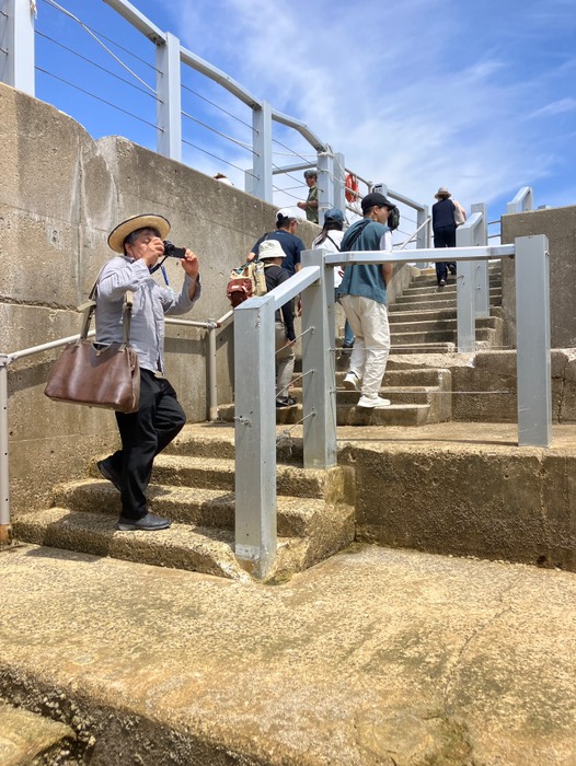 上陸許可がでました！！
