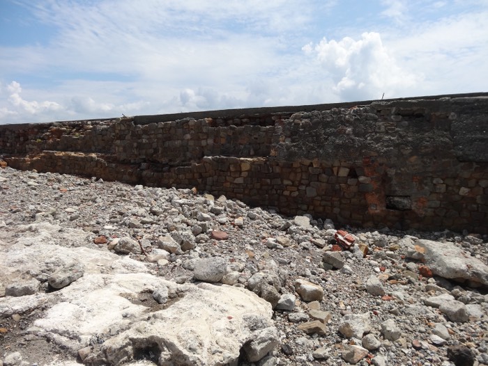 明治に作られた石垣