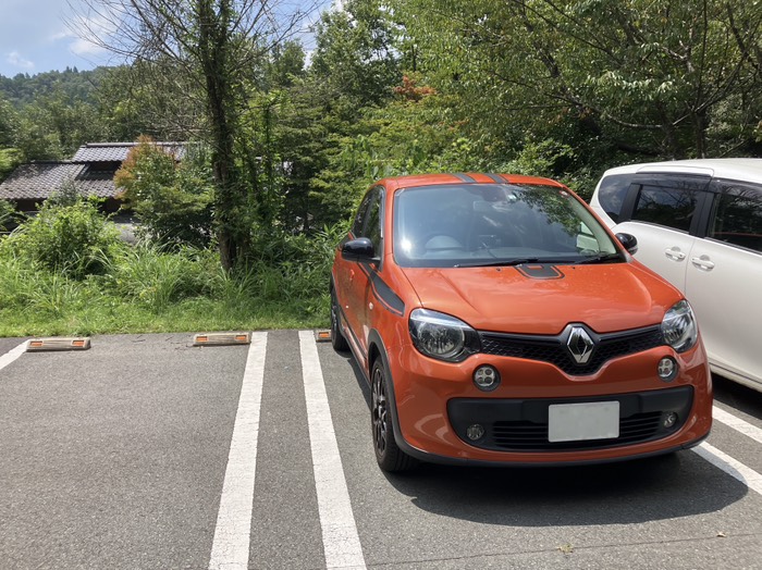 森の湯とトゥインゴ