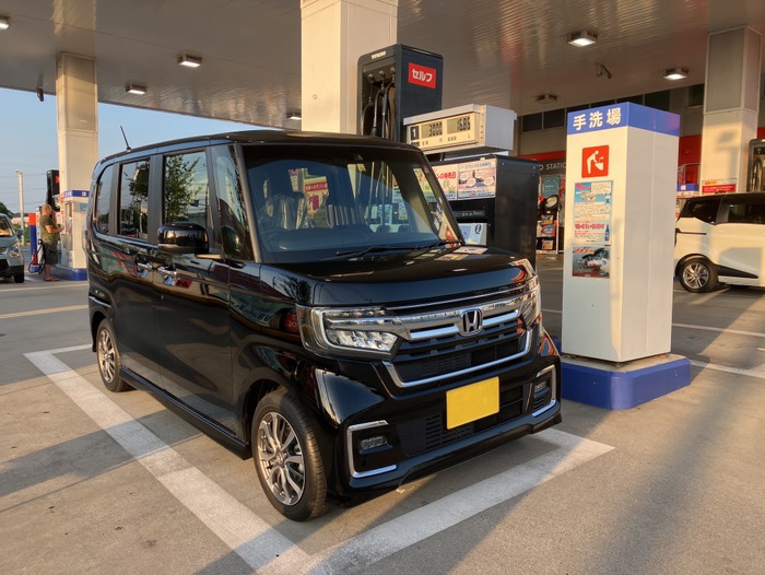 給油して出発です