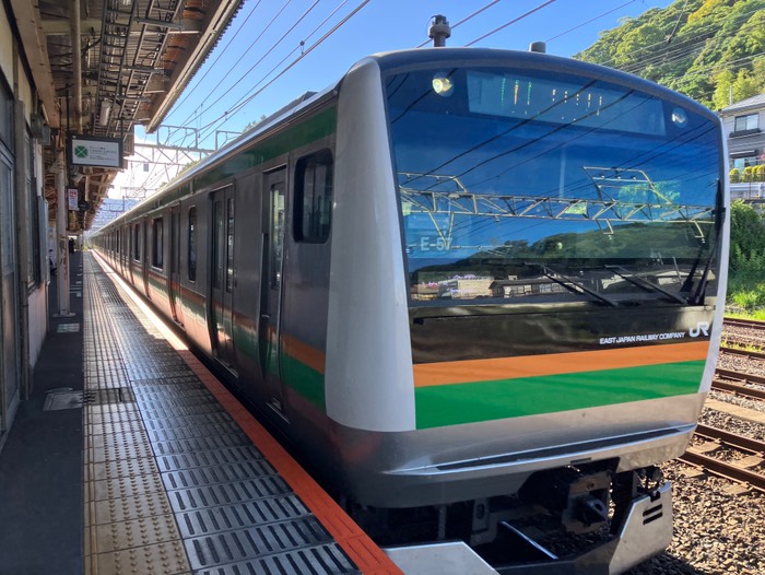 上野東京ライン乗ります