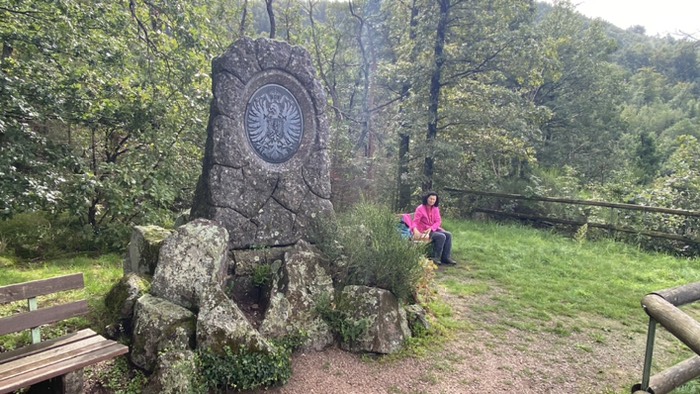 Mittagspause an Teufelskanzel 