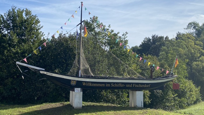 Fischerboot der Rheinfischer