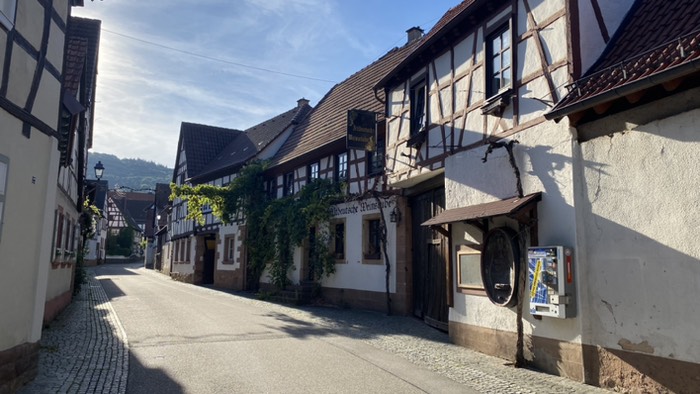 Wiesenstrasse in Dörrenbach