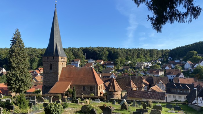 Blick über Dörrenbach 