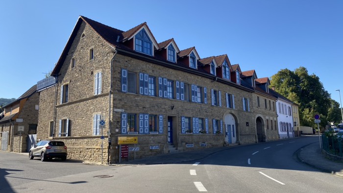 Historischer Baustil der Häuser am Glan