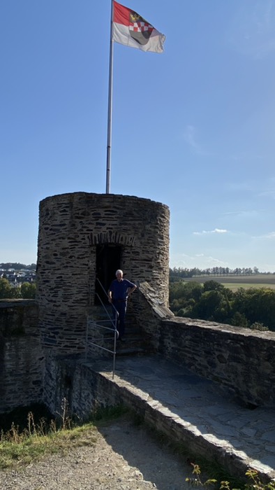 Immerhin der Turm ist gut erhalten