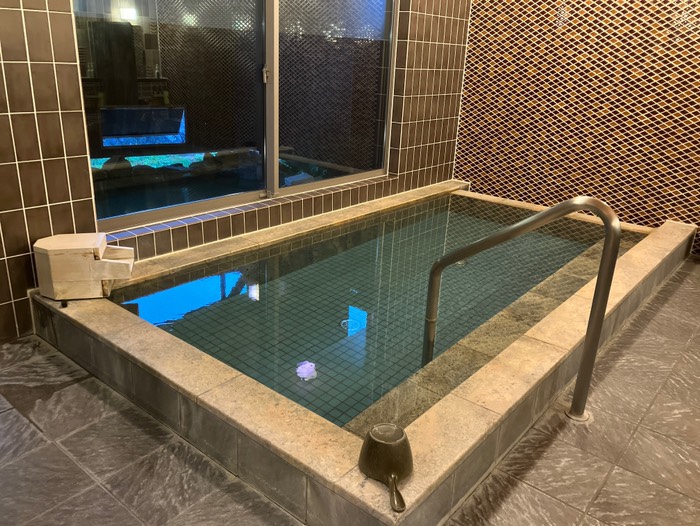 朝風呂は独泉でした♨️