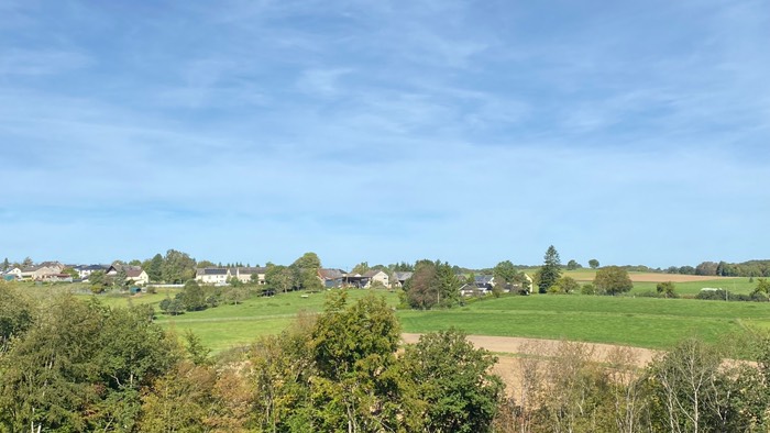 Landschaft am Wanderbeginn