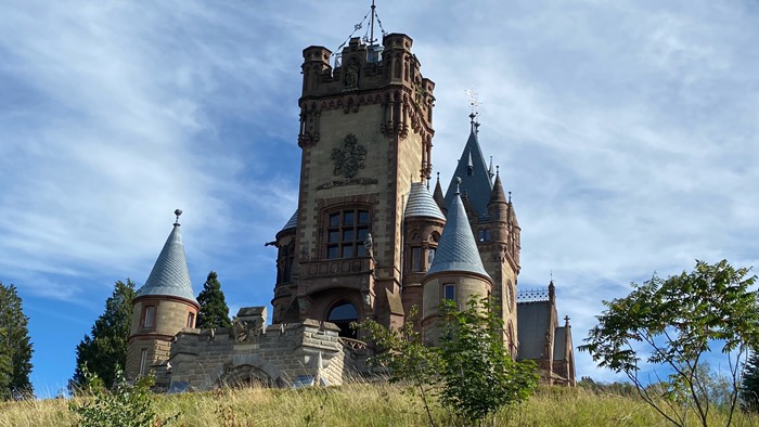 Immer „fotogen“ zeigt sich das Schloss 