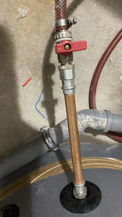 Füll - und Entleerhahn Heizung / Pufferspeicher