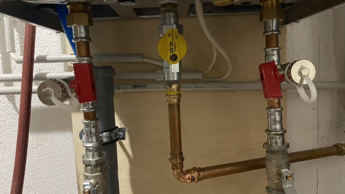 Anschlüsse Gaskessel