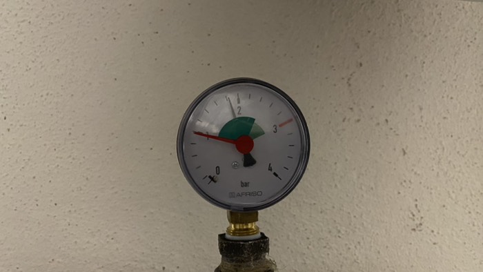 Manometer Heizungsanlagr