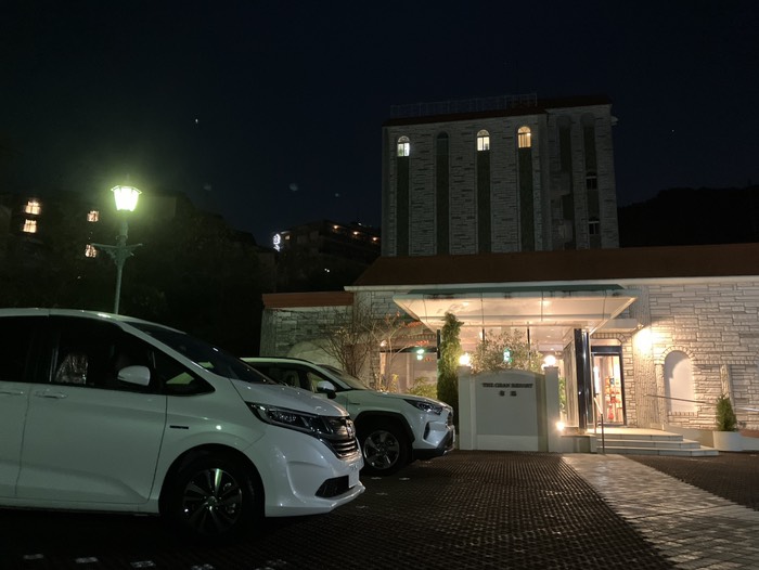 本日のお宿へ到着💨