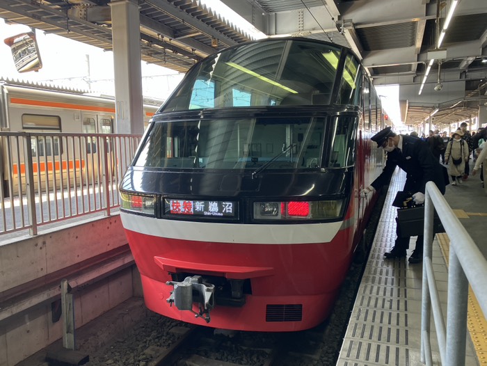 そしてまた特急の自由席！早かった！