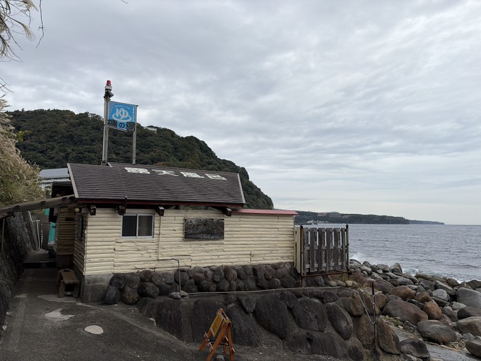 おぉ〜海近い！