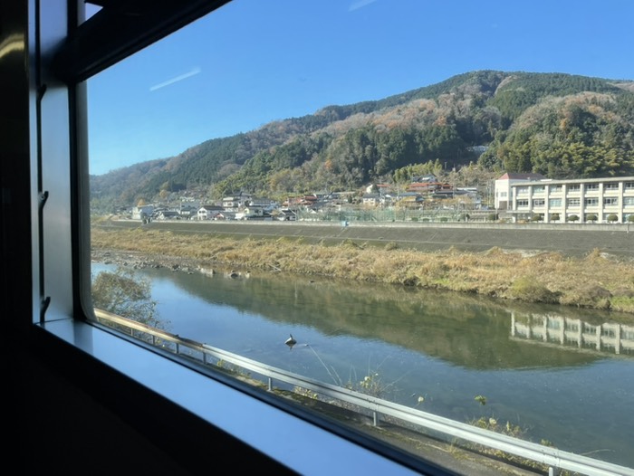 車窓からの眺め