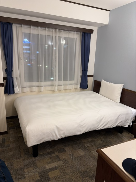 今日は雨だったから東横イン