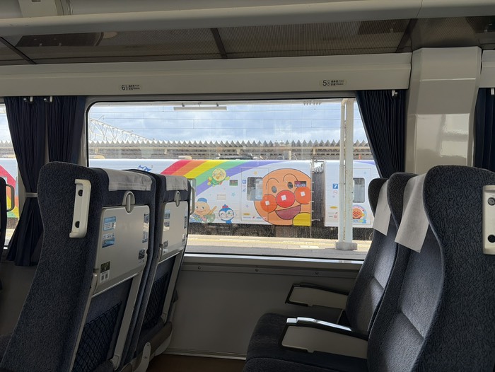 アンパンマン列車ね！