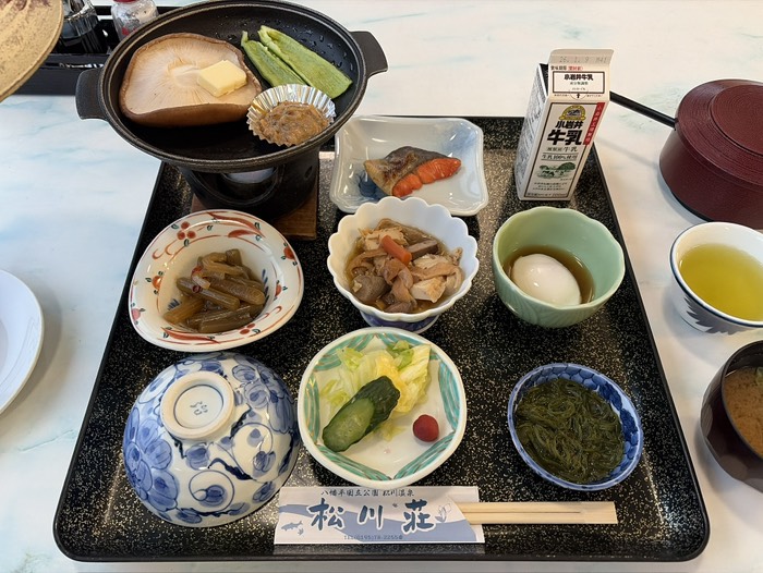朝食は全部いただきました🥢