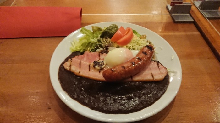 ベーコン&ファイヤードックカレー