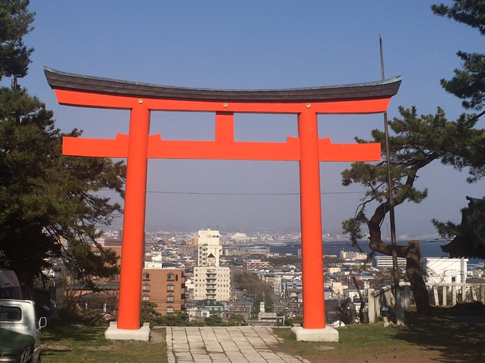 函館護国神社からの景色