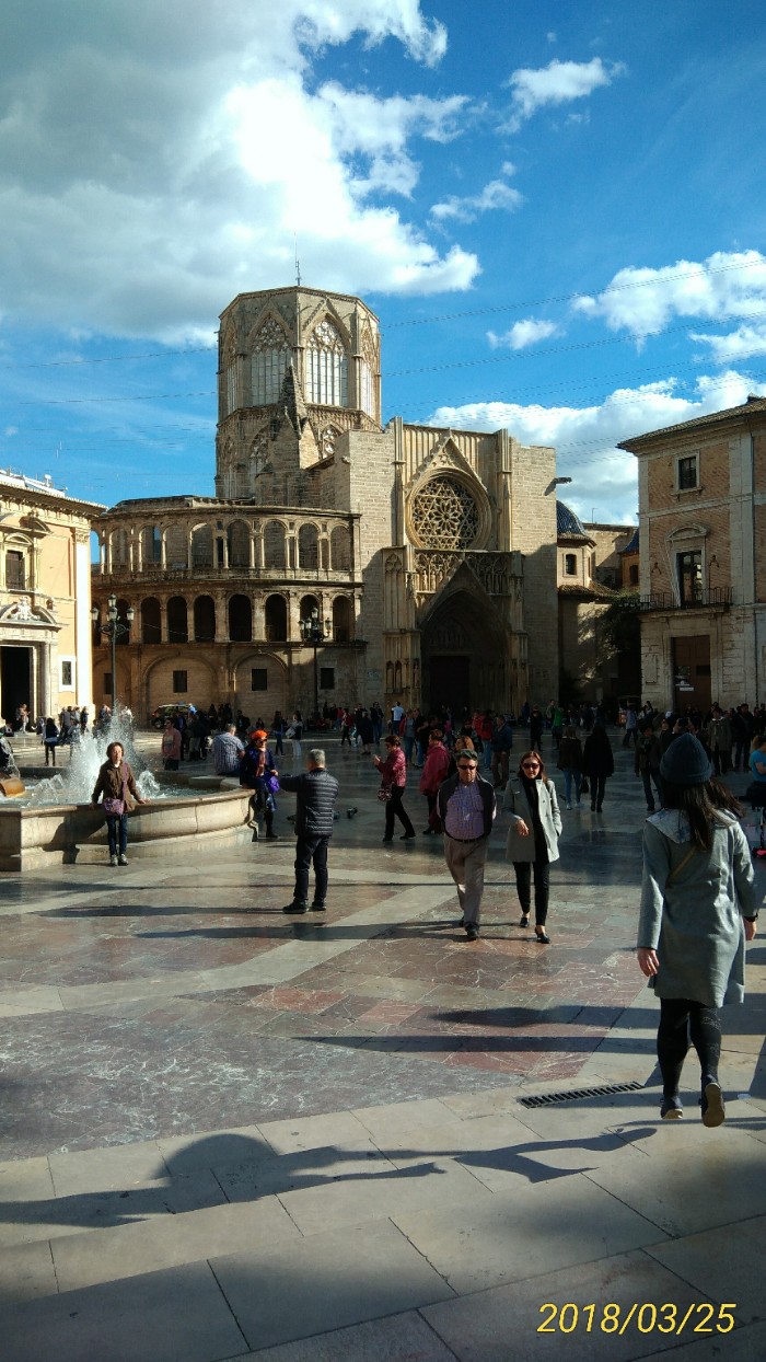 バレンシア旧市内散策