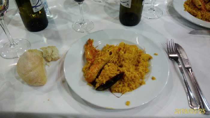 CASA CLEMENCIAで夕食