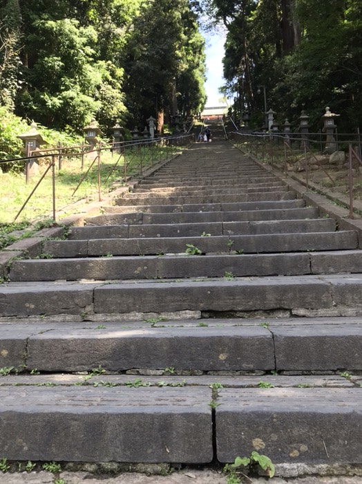 塩竈神社の階段