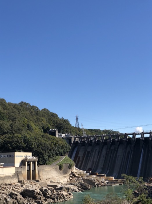 大井発電所ダム