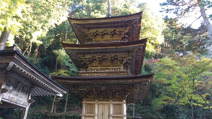 横蔵寺 三重塔